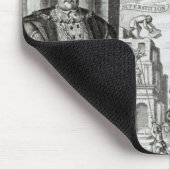 Titlepage die Geschichtsverbesserungs-Kirche Mousepad (Ecke)