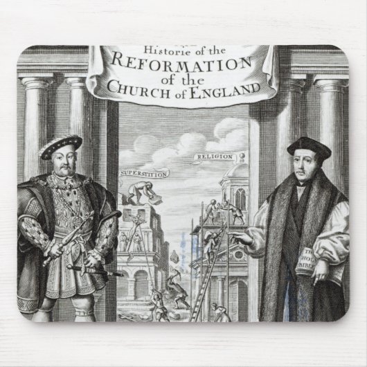Titlepage die Geschichtsverbesserungs-Kirche Mousepad (Vorne)