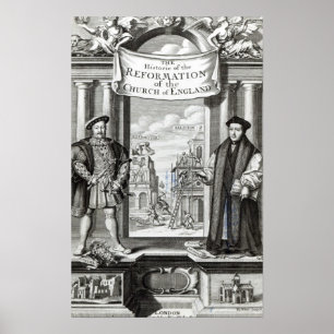 Titlepage die Geschichtsverbesserungs-Kirche Poster