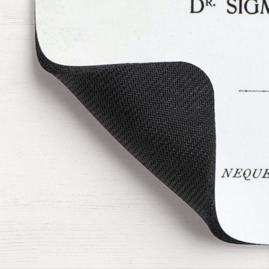 Titlepage die Traumdeutung durch Sigmund Freud Mousepad (Ecke)