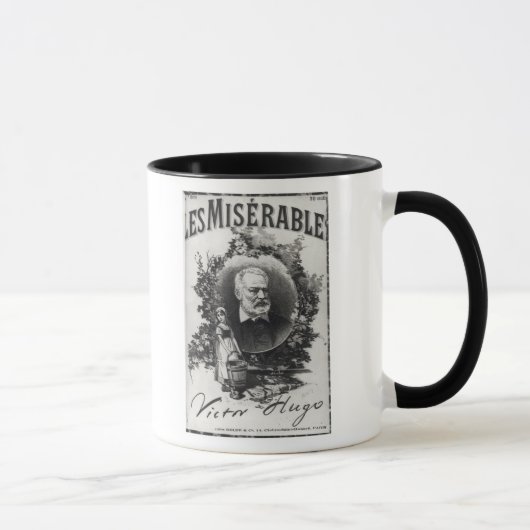 Titlepage Erstausgabe von 'Les Miserables Tasse (Rechts)