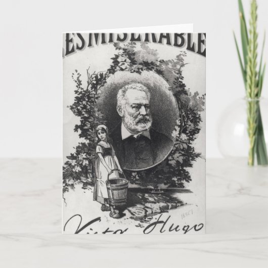 Titlepage first edition of 'Les Miserables' Karte (Vorderseite)