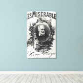 Titlepage first edition of 'Les Miserables' Leinwanddruck (Insitu (Holzboden))