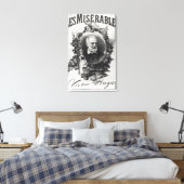 Titlepage first edition of 'Les Miserables' Leinwanddruck (Insitu (Schlafzimmer))