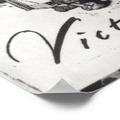 Titlepage first edition of 'Les Miserables' Poster (Ecke)