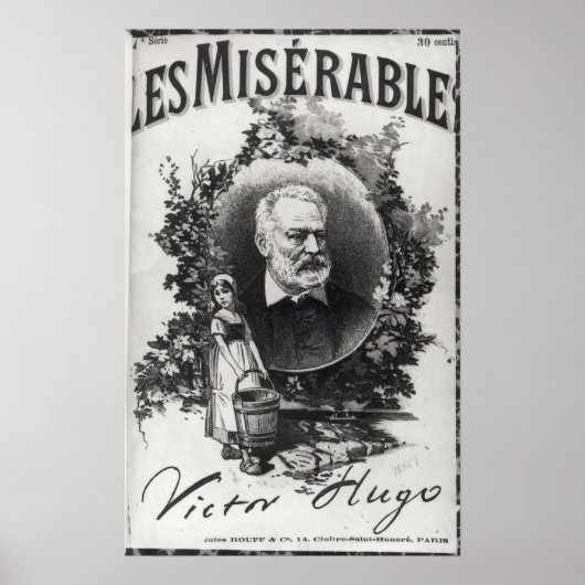 Titlepage first edition of 'Les Miserables' Poster (Vorne)