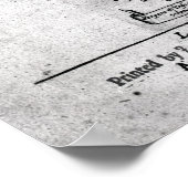 Titlepage 'Theatrum Chemicum Britannicum' Poster (Ecke)