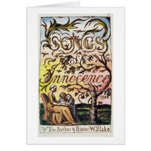 Titlepage 'von den Liedern von Unschuld und von