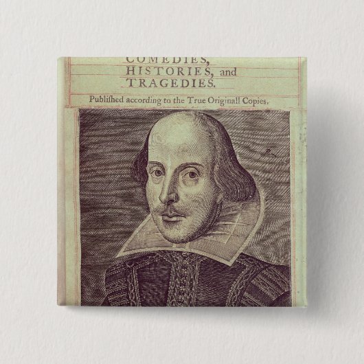 Titlepage von 'Herrn William Shakespeares Button (Vorderseite)