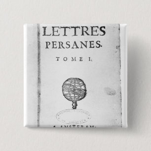 Titlepage von 'Les Lettres Persanes Button