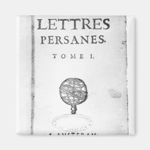 Titlepage von 'Les Lettres Persanes Magnet