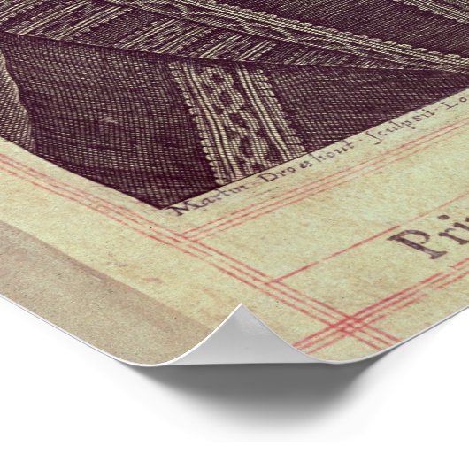 Titlepage von "Mr. William Shakespeares Poster (Ecke)