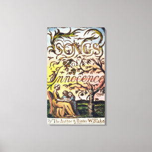 Titlepage von "Songs of Innocence and of Experienc Leinwanddruck