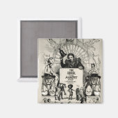 Titlepage von "The House that Albert Built" Magnet (Vorderseite/Rückseite)