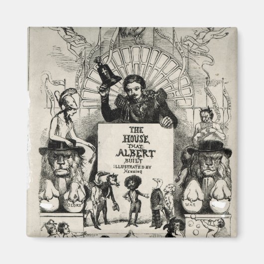 Titlepage von "The House that Albert Built" Magnet (Vorne)