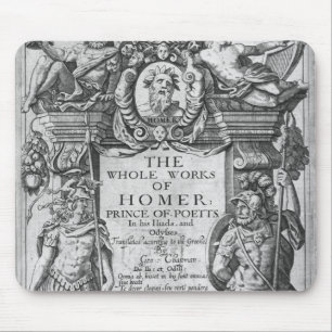 Titlepage 'zu den Ganz-Arbeiten von Homer Mousepad