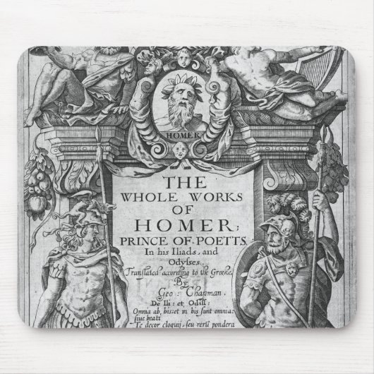 Titlepage 'zu den Ganz-Arbeiten von Homer Mousepad (Vorne)