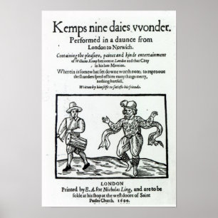 Titlepage zu William Kemp Poster