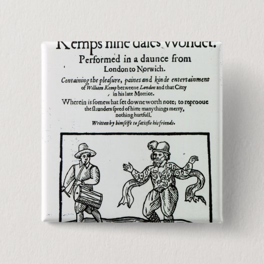 Titlepage zu William Kemps Button (Vorderseite)