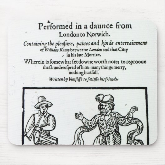 Titlepage zu William Kemps Mousepad (Vorne)