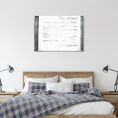 Titlepages zu Francis Bacons Leinwanddruck (Insitu (Schlafzimmer))