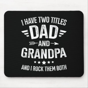 Titles Vater Opa zum Geburtstag Christus Mousepad