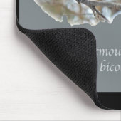 Titmaus (Baeolophus bicolor)-Elemente Mousepad (Ecke)