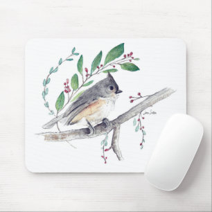 Titmaus Bird Art Mousepad
