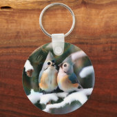 Titmaus Couple Schlüsselanhänger (Rückseite)