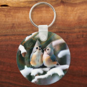 Titmaus Couple Schlüsselanhänger (Vorderseite)