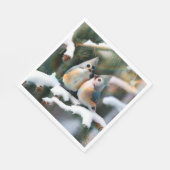 Titmaus Couple Serviette (Ecke)