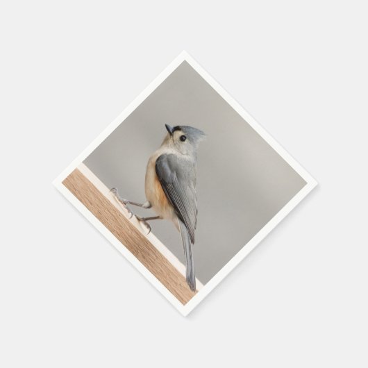 Titmaus Serviette (Ecke)