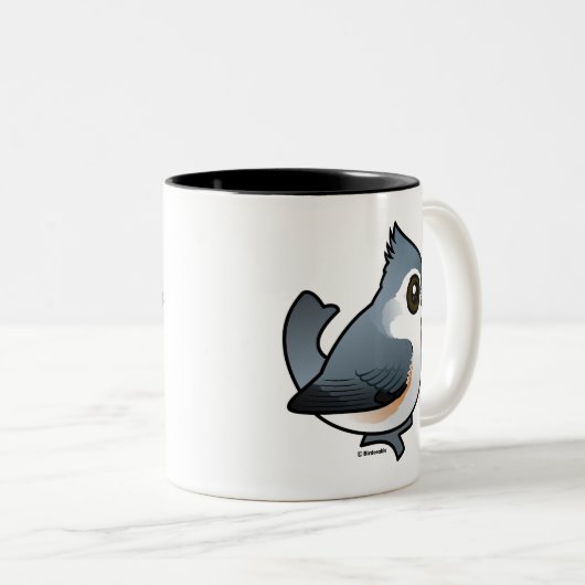Titmaus Zweifarbige Tasse (VorderseiteRechts)
