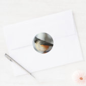 Titmauskleber Runder Aufkleber (Umschlag)