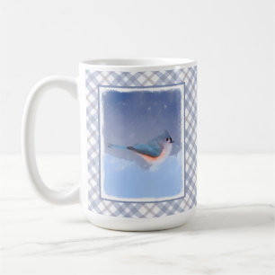 Titmausmalerei - Niedliche Original Hundkunst Kaffeetasse