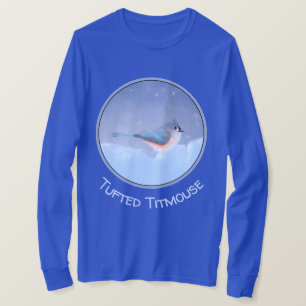 Titmausmalerei - Niedliche Original Hundkunst T-Shirt