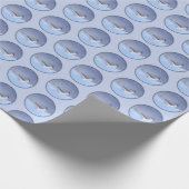 Titmausmalerei - Original Bird Art Geschenkpapier (Ecke)