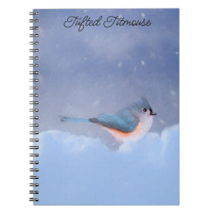 Titmausmalerei - Original Bird Art Notizblock