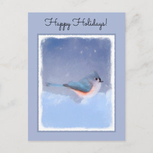 Titmausmalerei - Original Bird Art Postkarte