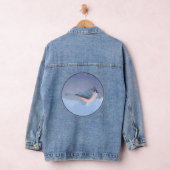 Titmausmalerei - Original Wild Bird Art Jeansjacke (Hangar)