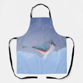 Titmausmalerei - Original Wild Bird Art Schürze (Vorderseite)