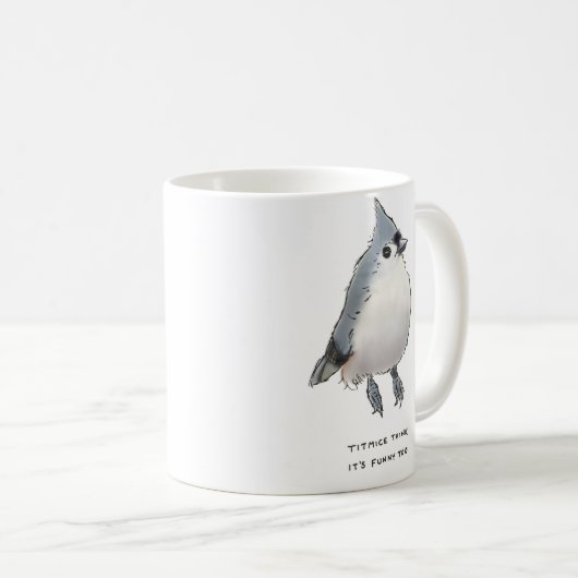 Titmice-Lappalien Kaffeetasse (VorderseiteRechts)