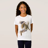 Titmouse Audubon Birds mit Pinecones T-Shirt (Vorne ganz)