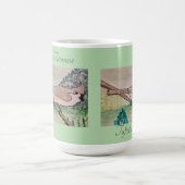 Titmouse blass Green Kaffeetasse (Mittel)
