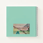 Titmouse blass Green Notizblock (Rückseite)