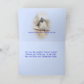 Titmouse card - geheime Schwester oder zu jedem An Karte (Innenseite)