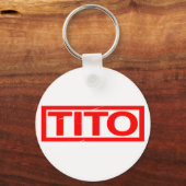 Tito Briefmarke Schlüsselanhänger (Vorderseite)
