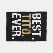 Tito Ever-Geschenk für die spanische mexikanische Fleecedecke (Vorderseite (Horizontal))