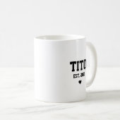 Tito Onkel Schwangerschaft Ankündigung Geschenk Ka Kaffeetasse (VorderseiteRechts)