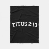 Titus 2_13 fleecedecke (Vorderseite)